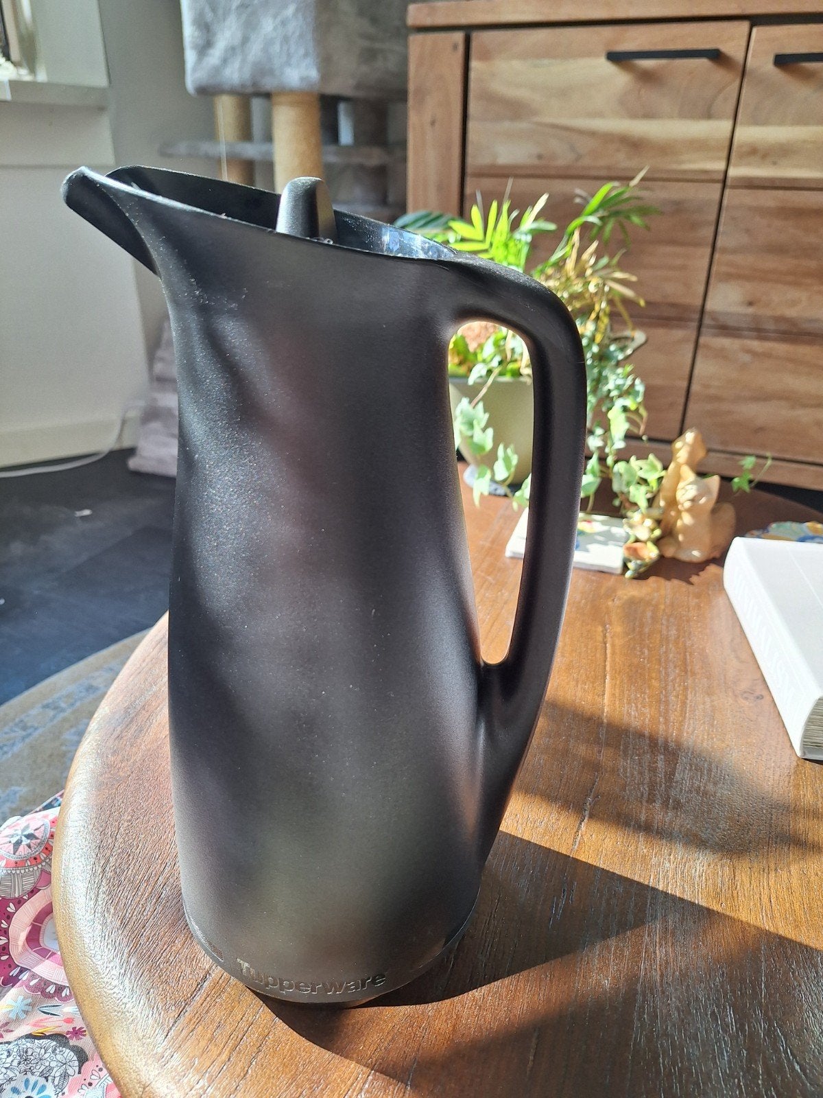 Isoleerkan,  zwart van Tupperware.  1 liter. Nieuw, Ophalen, Overige kleuren, Overige typen, Nieuw