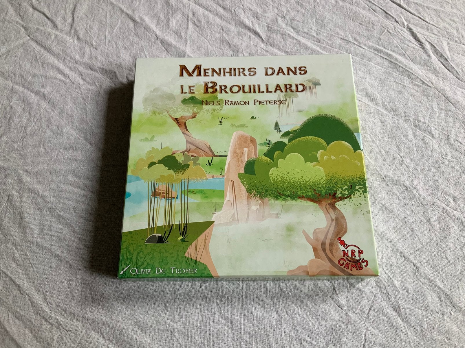 Menhirs in de mist, Een of twee spelers, Ophalen of Verzenden, Gebruikt, Nrp games