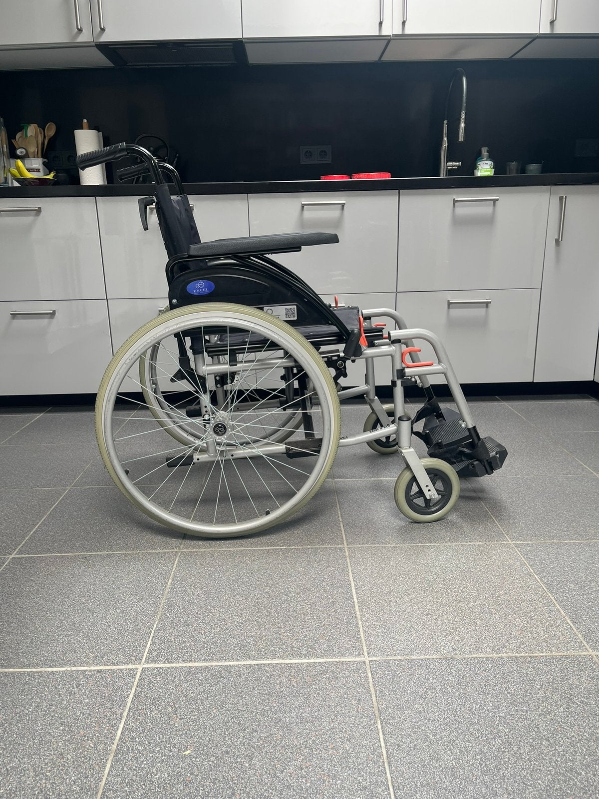 Excel G- Eco rolstoel, Diversen, Rolstoelen, Ophalen of Verzenden, Inklapbaar, Zo goed als nieuw, Duwrolstoel