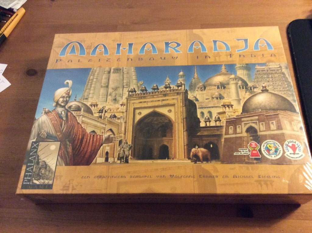 Maharadja - Bordspel van Phalanx / 999 games. Nieuw in Folie, Hobby en Vrije tijd, Vijf spelers of meer, Ophalen of Verzenden