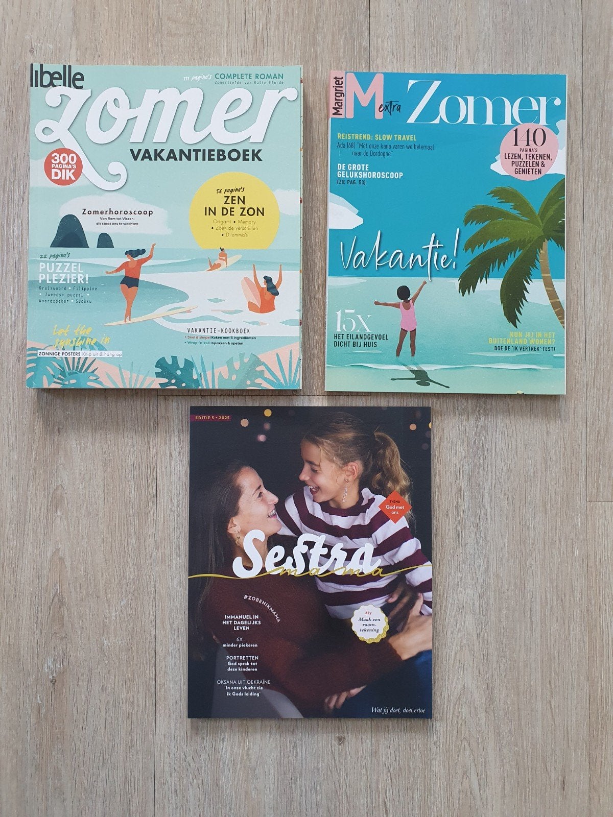 Sestra, Margriet zomerboek en Libelle Zomer vakantieboek, Boeken, Tijdschriften en Kranten, Zo goed als nieuw, Damesbladen, Ophalen of Verzenden