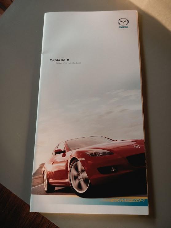 Mazda RX 8 [ 3 / 2004 ] 34 pag. Duits, Verzenden, Zo goed als nieuw, Mazda