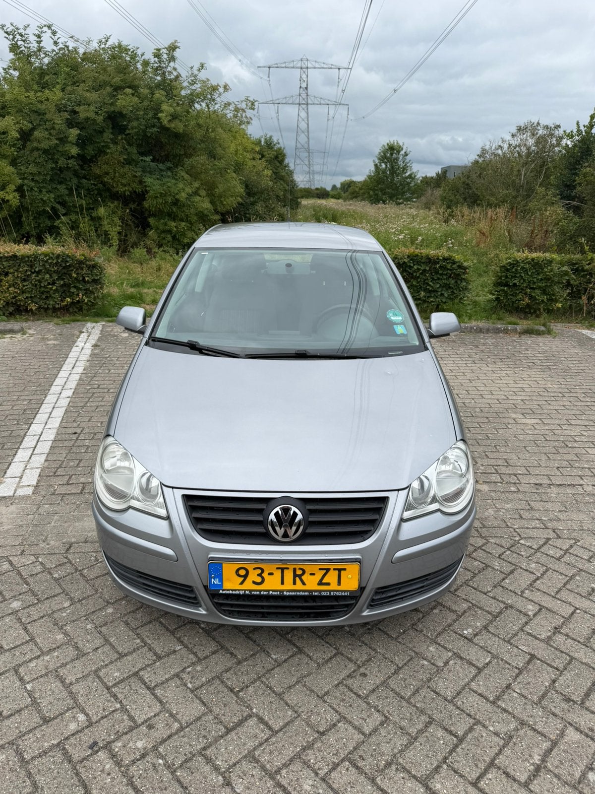 Volkswagen Polo 1.2 40KW 2007 Grijs, Auto's, Voorwielaandrijving, 989 kg, 1198 cc, Origineel Nederlands