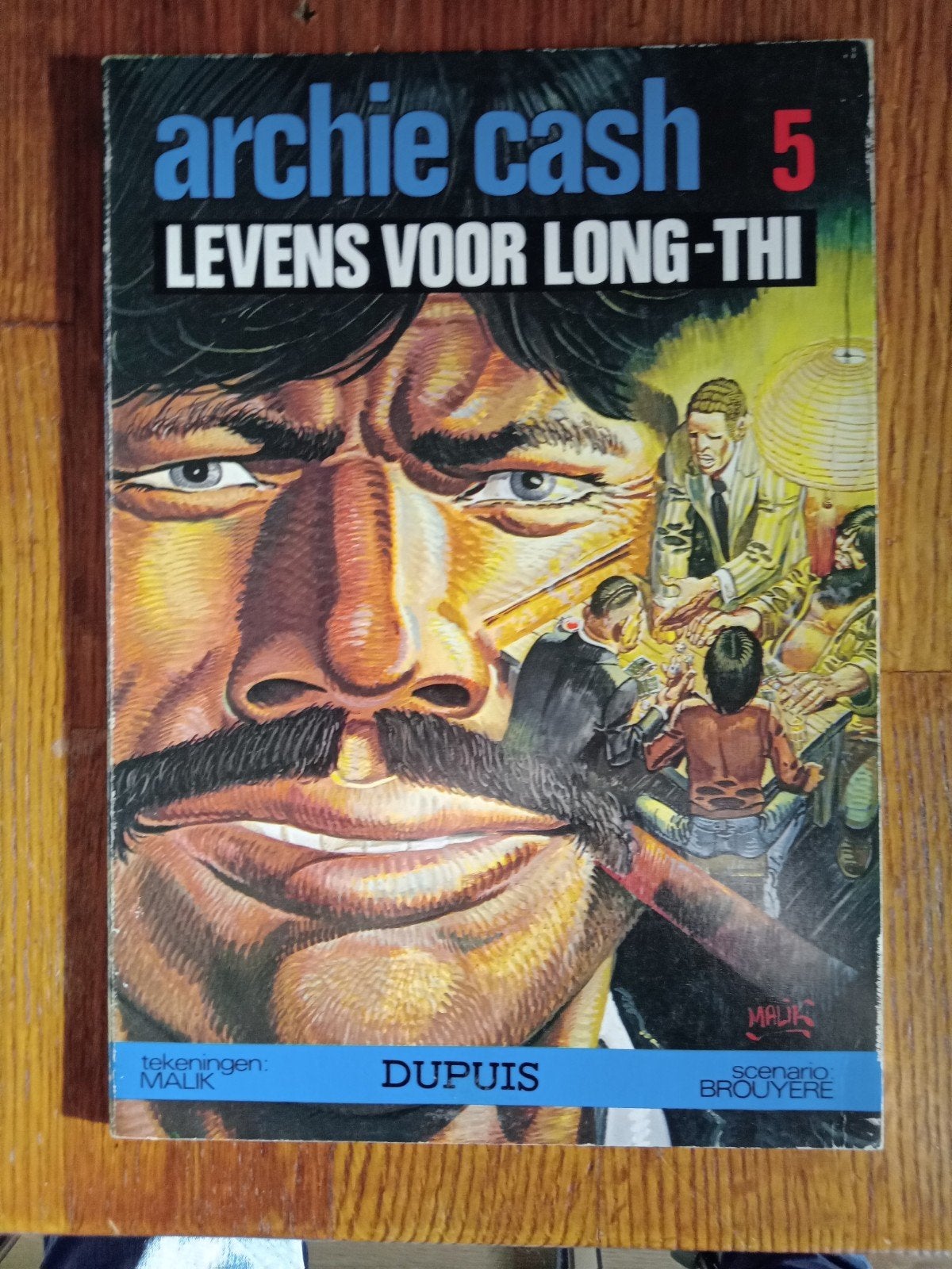 Archie Cash stripboeken - 1e drukken, Gelezen, Malik, Ophalen of Verzenden, Meerdere stripboeken