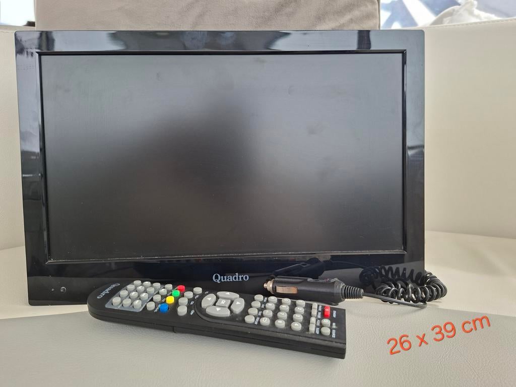 12 volt TV Quadro, Ophalen of Verzenden, Gebruikt