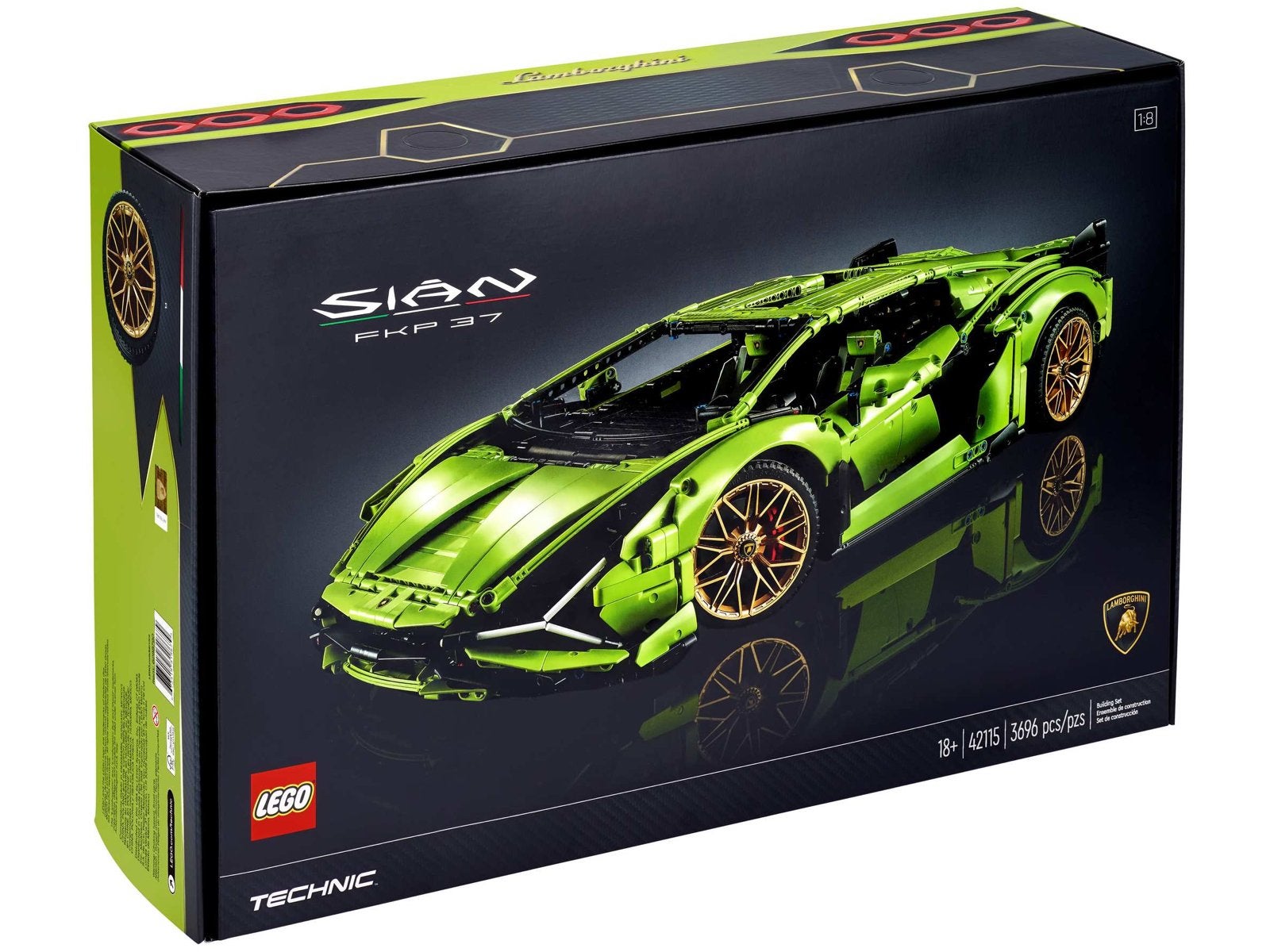 LEGO Technic 42115 Lamborghini Sián FKP 37 - Geseald, Ophalen of Verzenden, Nieuw