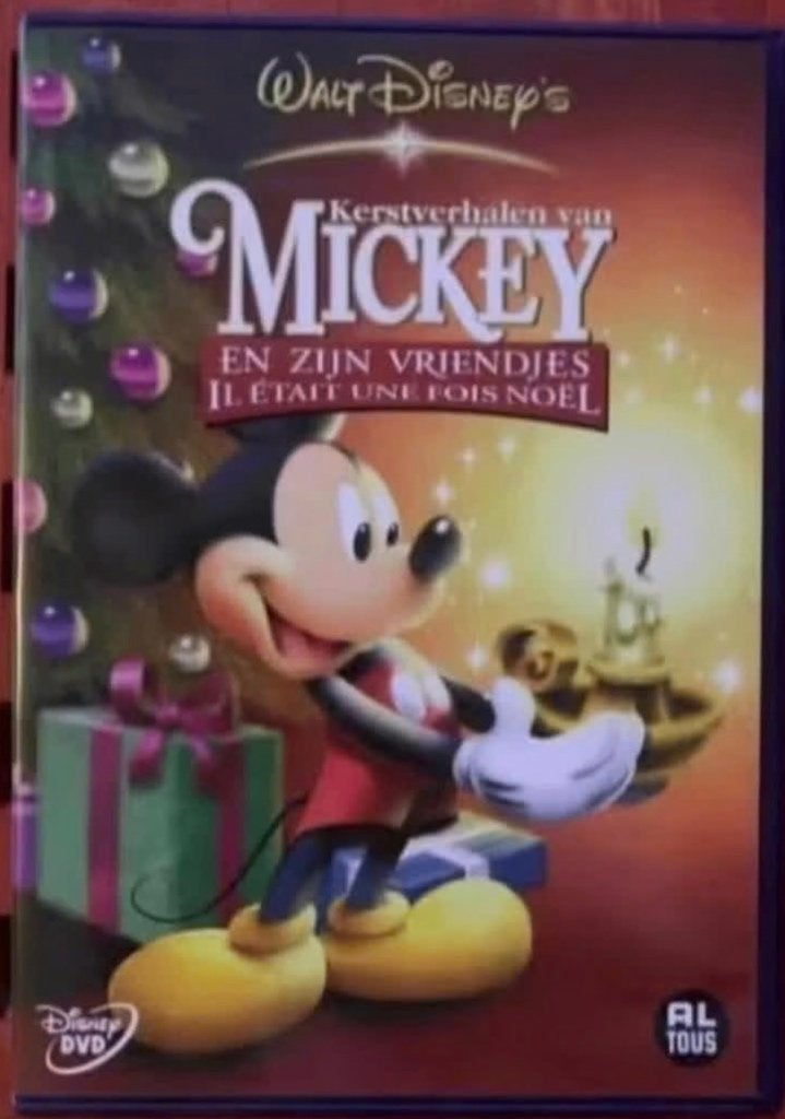 DVD Kerstverhalen van Mickey en zijn vriendjes; Walt Disney, Tekenfilm, Ophalen of Verzenden, Zo goed als nieuw, Alle leeftijden