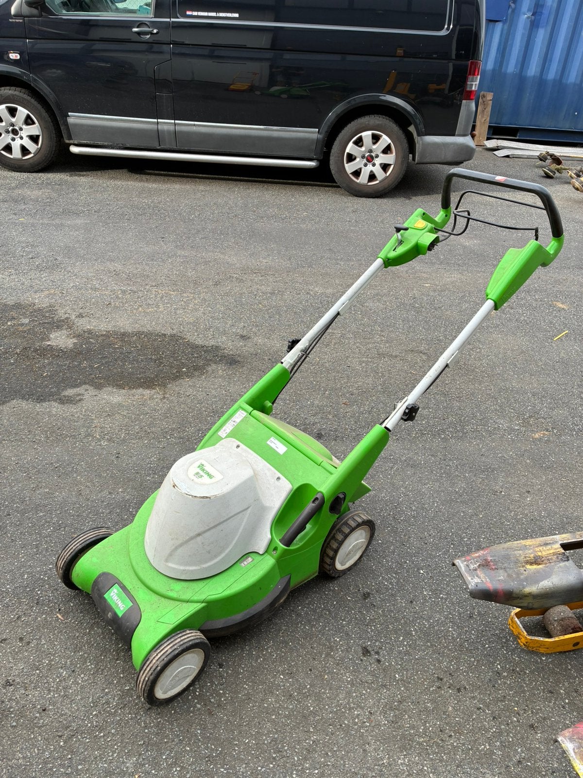 Zware viking grasmaaier elektrisch, Ophalen, Zo goed als nieuw