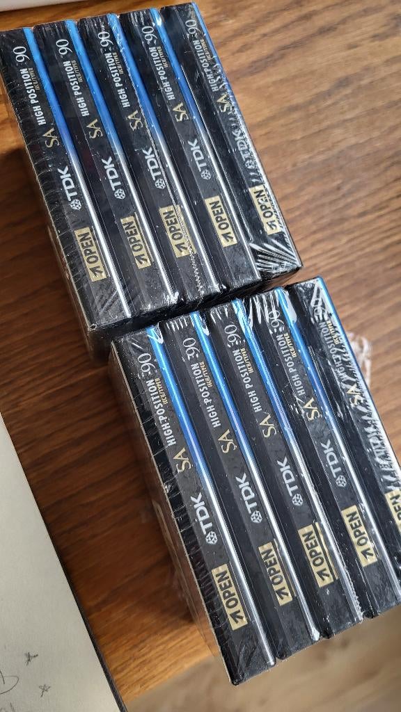 CASSETTEBANDJES TDK SA 90EB, Ophalen, Nieuw in verpakking, Overige genres, 2 t/m 25 bandjes