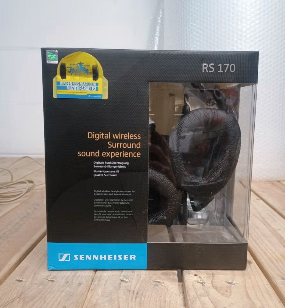 koptelefoon draadloos Nieuwe Sennheiser RS 170 digital, ., Nieuw, ., Draadloos