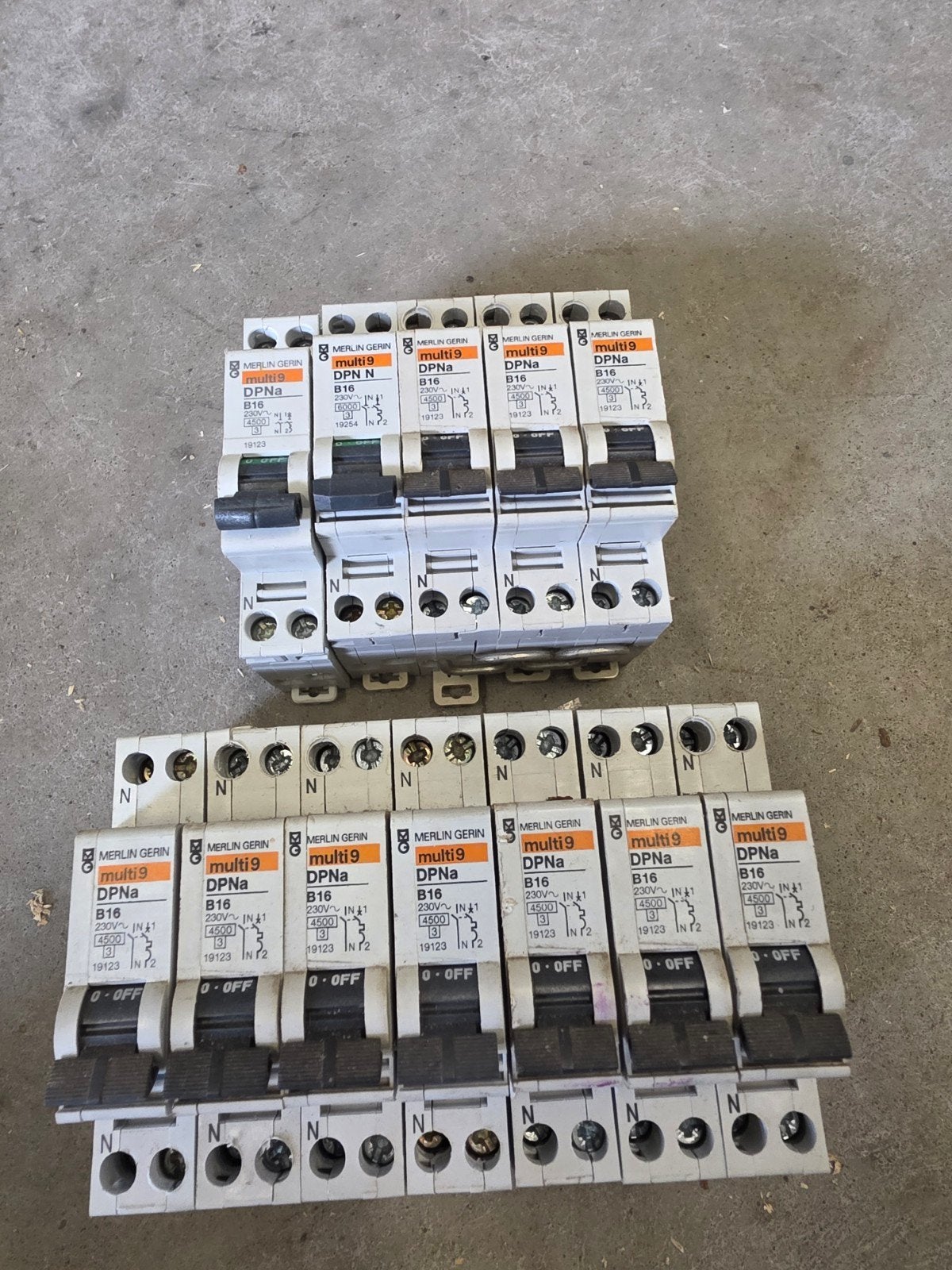 Merlin Gerin Multi 9 DPN DPN N B16 230V In1 4500, Ophalen of Verzenden, Gebruikt, Schakelaar
