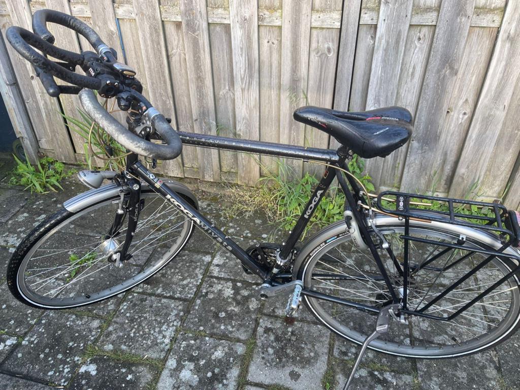 Koga Miyata Tourfiets - Shimano Deore LX, Ophalen, 28 inch, Gebruikt, Velgrem