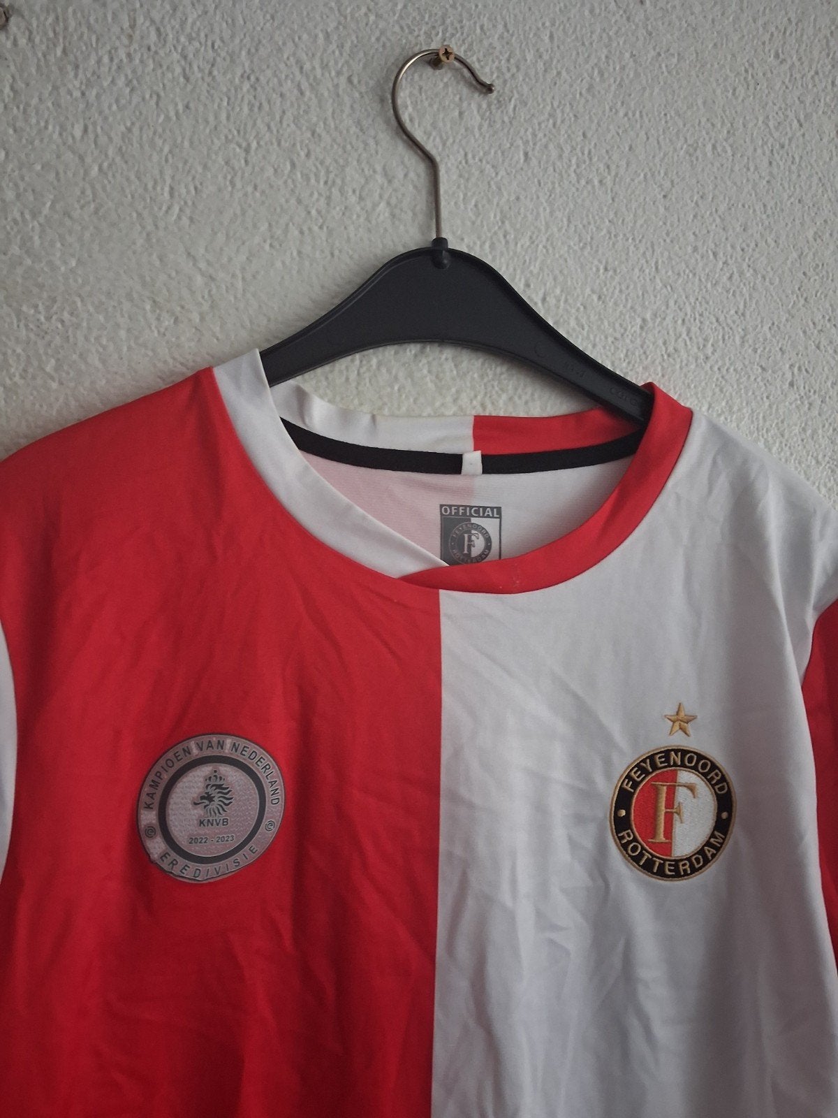 Feyenoord Kampioen 22/23 T-shirt - Maat L, Maat 52/54 (L), Meerkleurig, Ophalen of Verzenden, Zo goed als nieuw