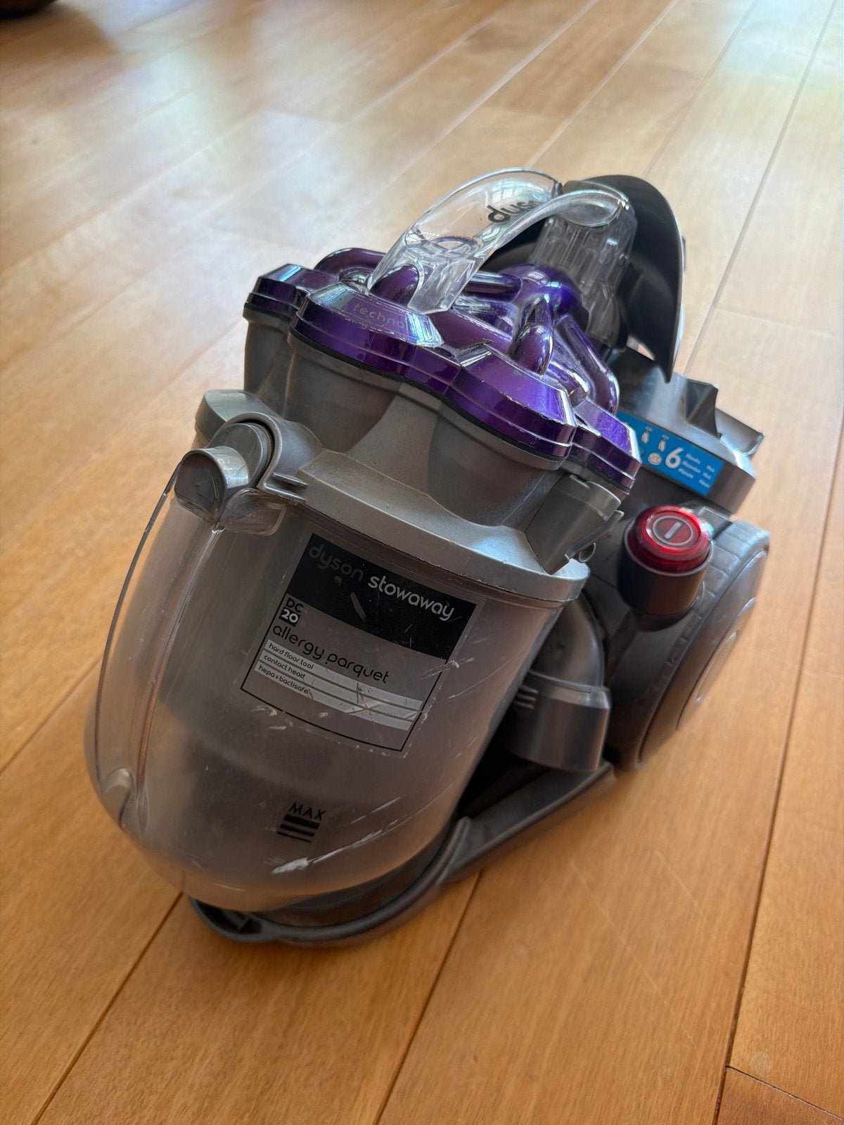 Dyson Stowaway DC20 - Motor defect, voor onderdelen, Ophalen of Verzenden, Niet werkend