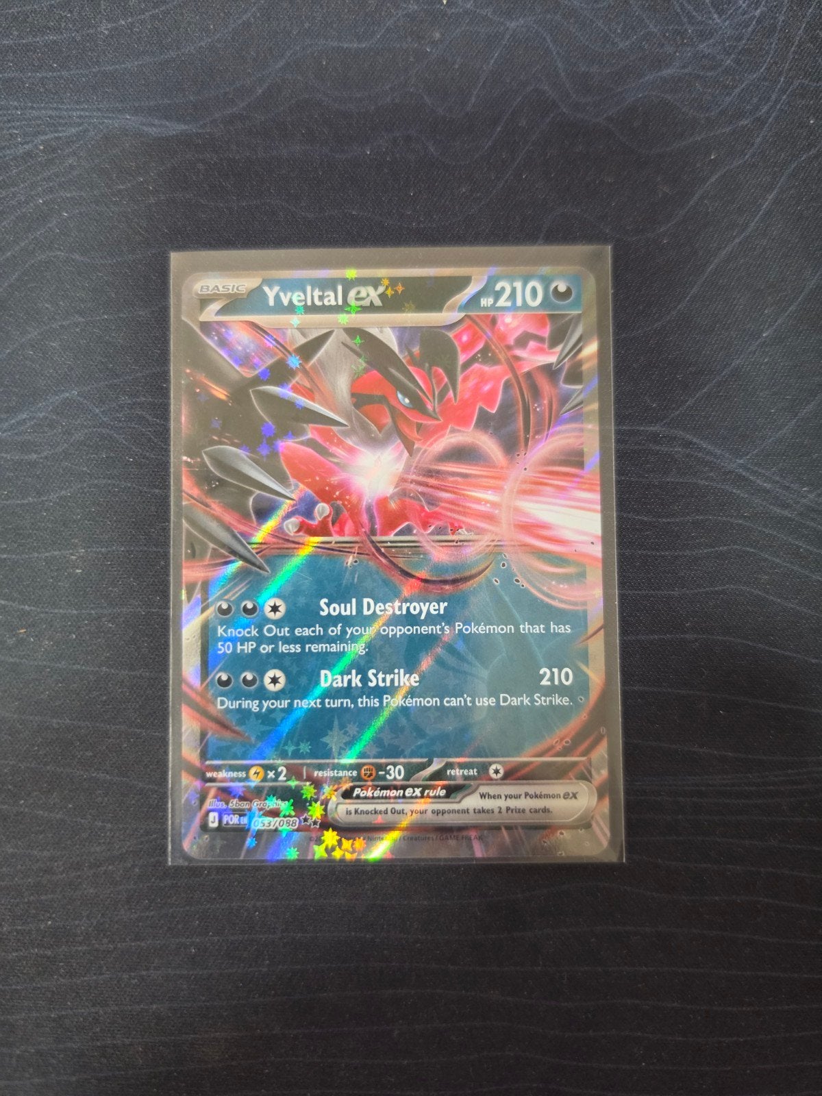 Yveltal ex 053/088 uit Pokémon Perfect Order.
Kaart is nieuw, Ophalen of Verzenden, Nieuw, Losse kaart
