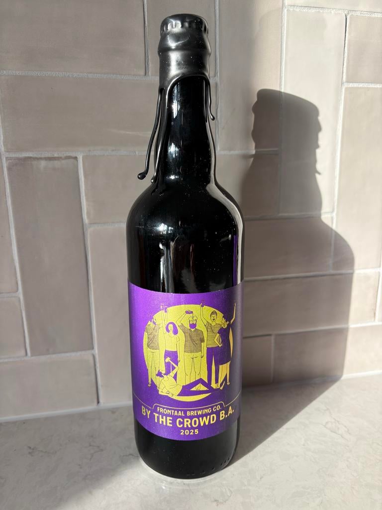 Frontaal By The Crowd 2025 Barrel aged Imperial Stout bier, Ophalen of Verzenden, Nieuw, Overige merken