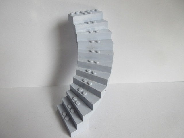 nr. 0280, Wenteltrap, Trap, Stairs 13x13x12, licht lila., Ophalen of Verzenden, Gebruikt, Complete set, Lego