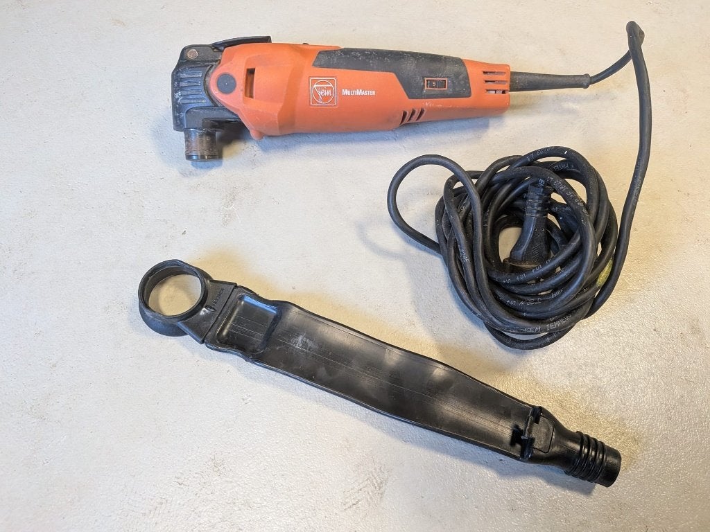 Fein MultiMaster FMM 350 Q multitool + afzuigadapter, Ophalen of Verzenden, Gebruikt, Overige typen, Overige merken