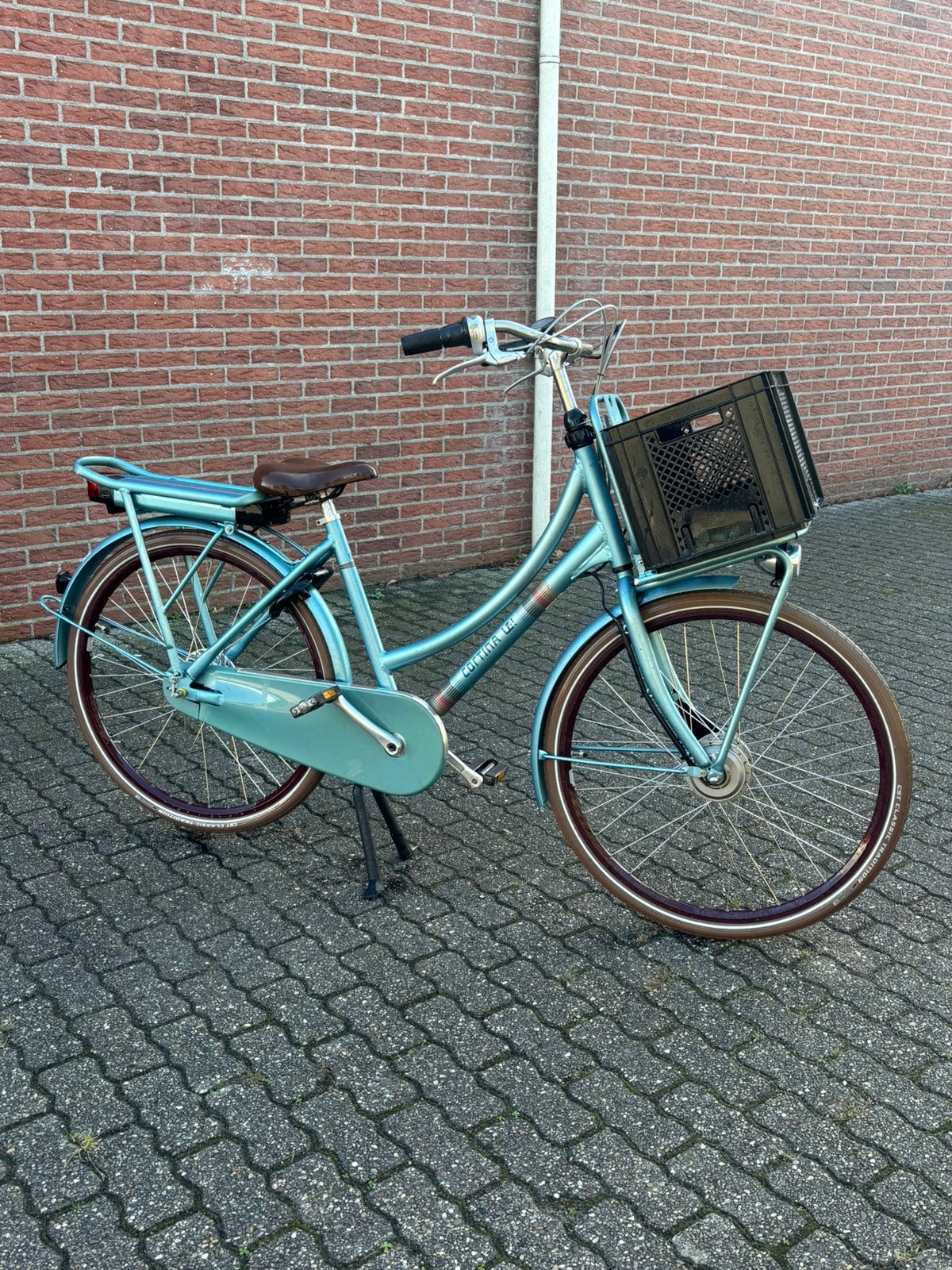 cortina eu4 36v transport 400 wh accu 5863 km framemaat 50, Fietsen en Brommers, Ophalen, Gebruikt, 47 tot 51 cm, Cortina