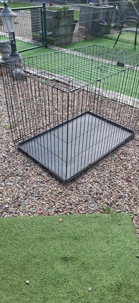 Hondenbench groot, Dieren en Toebehoren, Hondenhokken, Ophalen, Gebruikt, 75 tot 110 cm, 65 tot 100 cm