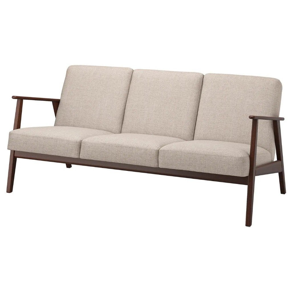 3 zits bankstel IKEA Ekenaset, Ophalen, Mid century modern, 150 tot 200 cm, Driepersoons