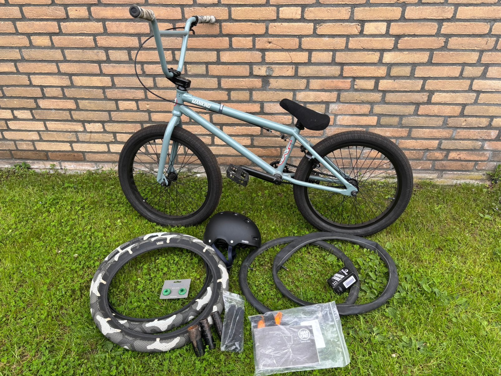 Bmx Mankind NXS Gloss Grey 20,5” zgan, Ophalen of Verzenden, Zo goed als nieuw, Aluminium