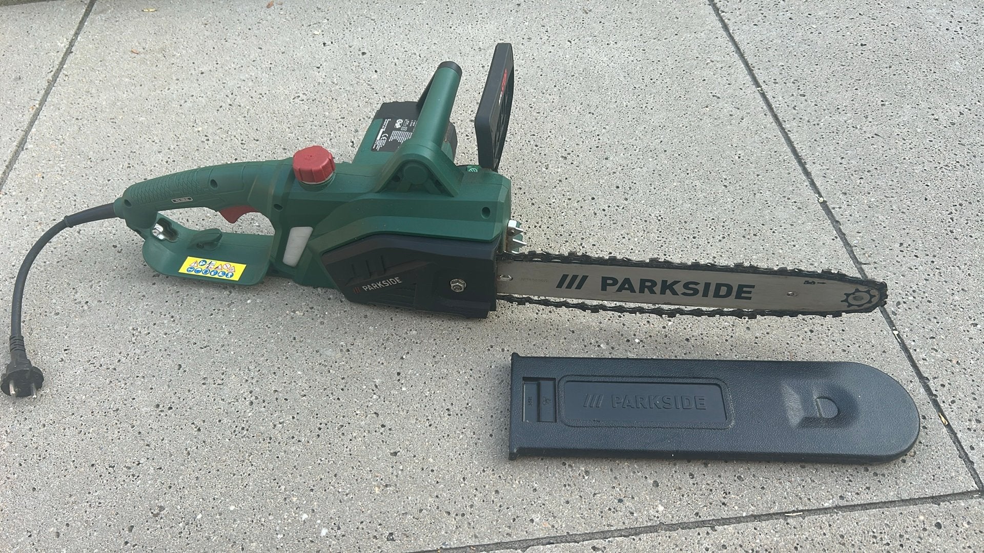 Parkside PKS 1600 B2 elektrische kettingzaag, Ophalen of Verzenden, Zo goed als nieuw, Elektrisch