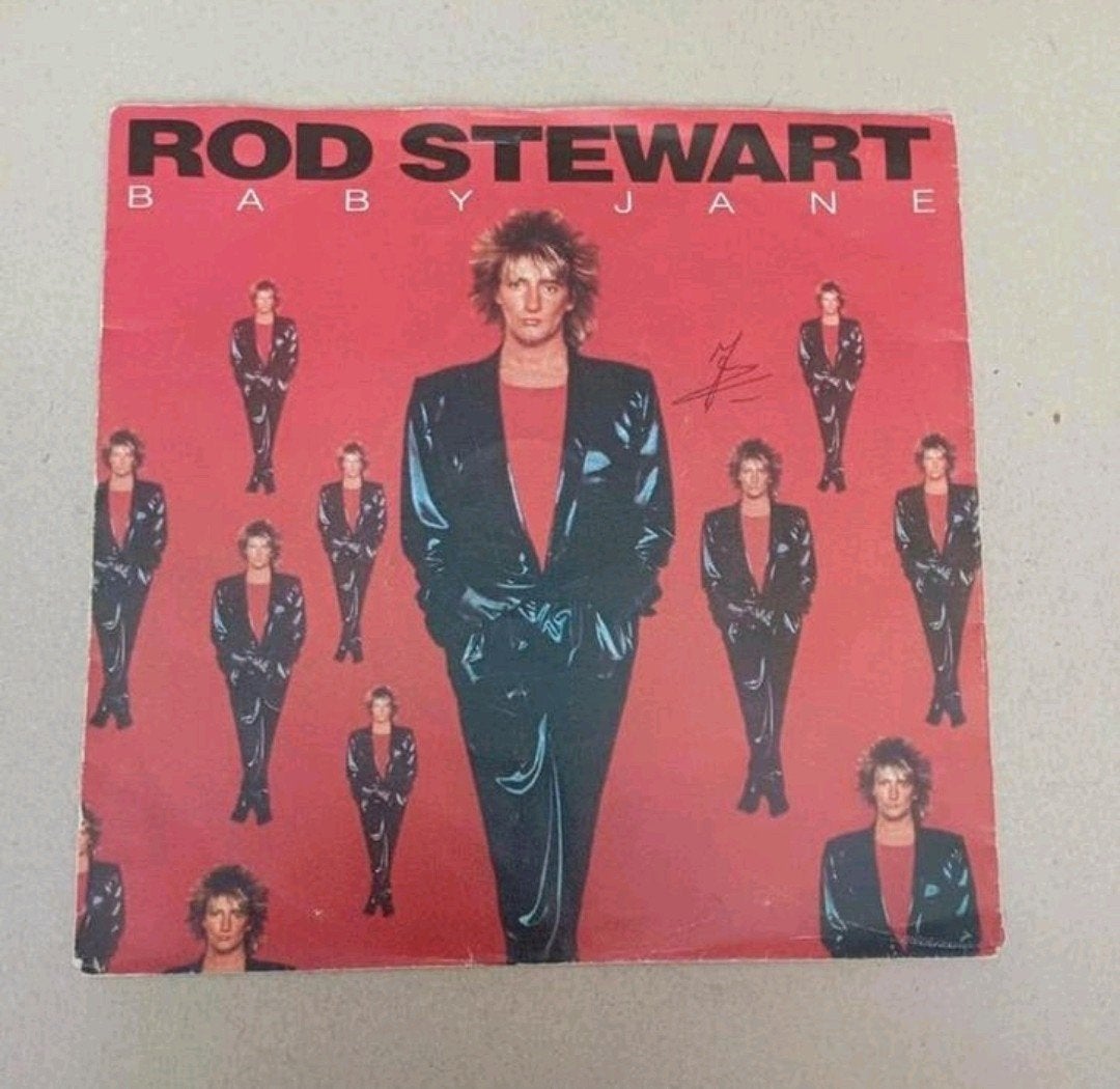 Rod Stewart  - Baby Jane, Beschermende buitenhoes, Ophalen of Verzenden, Gebruikt, Pop