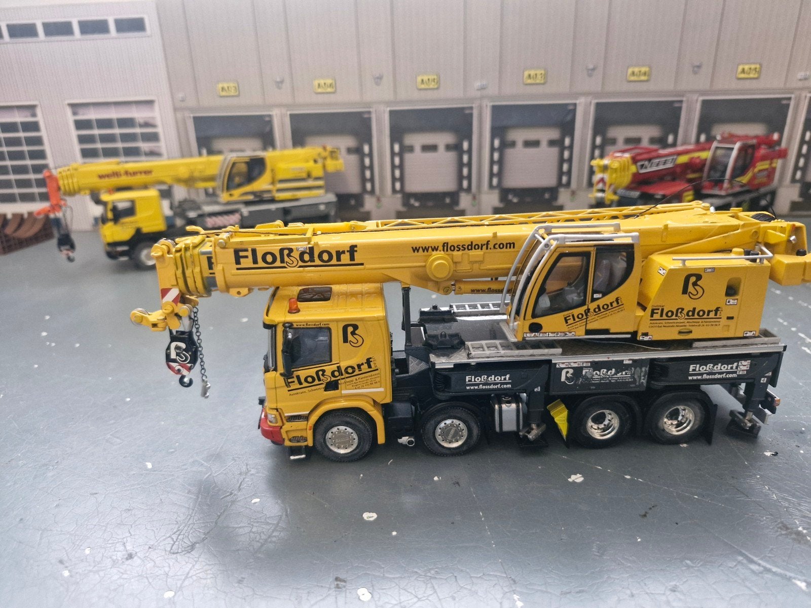 scania kraan auto wsi flossdorf