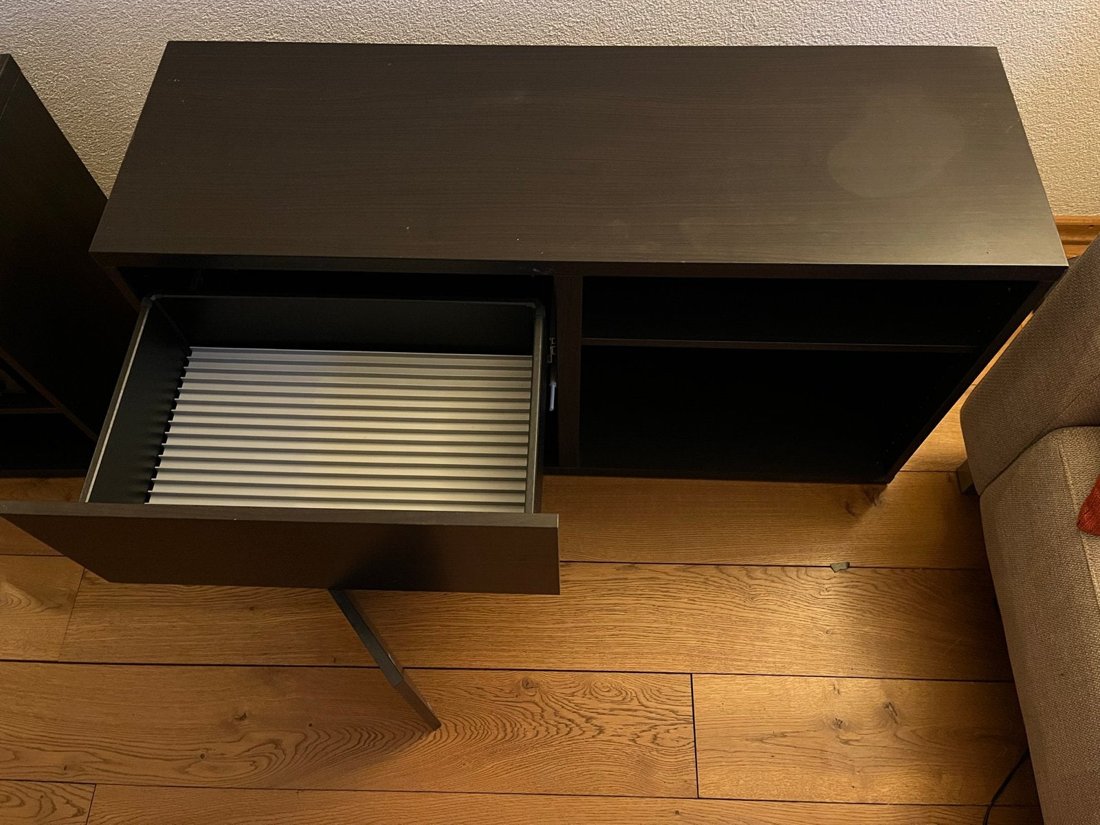 IKEA Besta kastje met deur, lade en extra planken, Ophalen, Gebruikt
