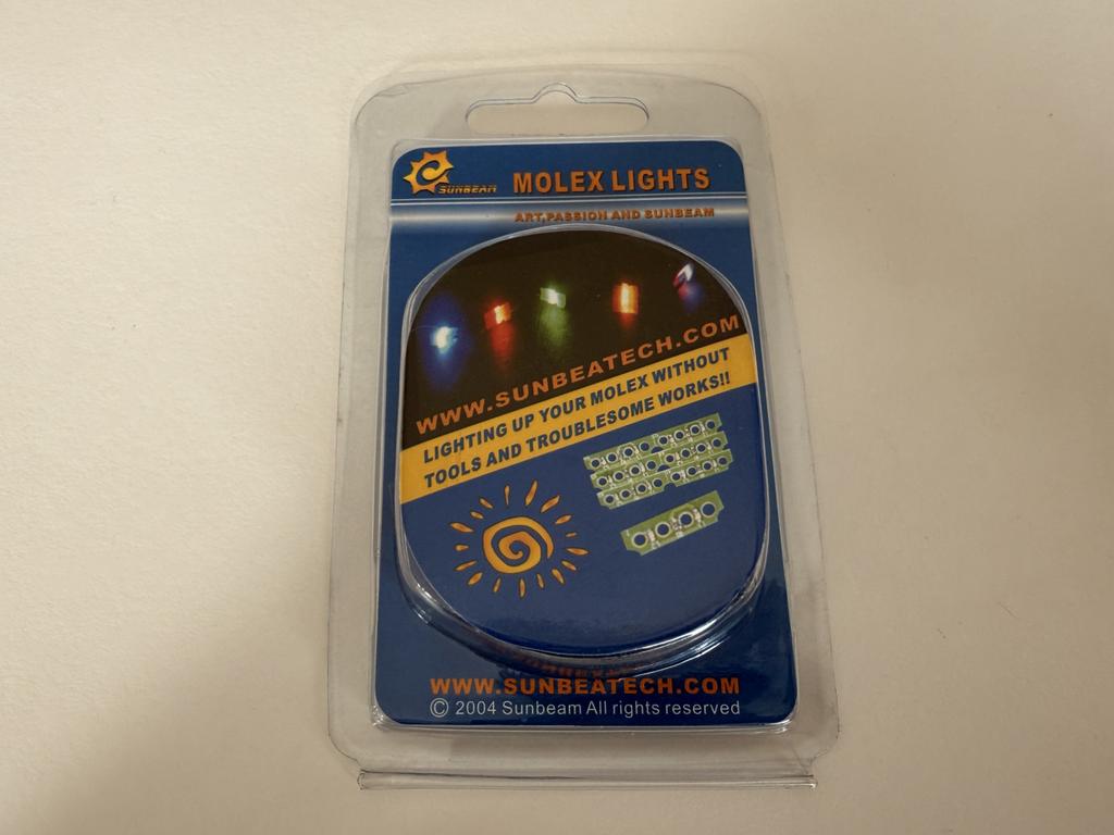 Sunbeam  4p Molex LED Lights red (6x), Sunbeam, Ophalen of Verzenden, Zo goed als nieuw, NA