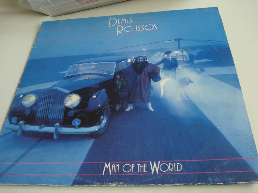 DEMIS ROUSSOS - MAN OF THE WORLD, Ophalen of Verzenden, 1980 - 1989, Gebruikt, 12 inch