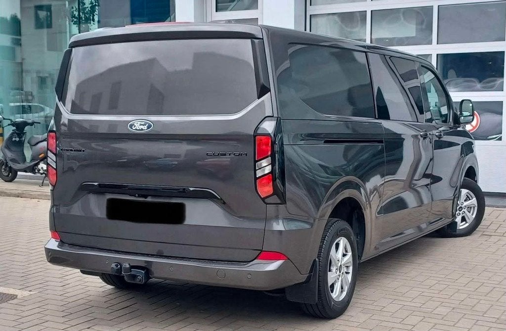 Ford Custom 2.0 TDci L2 H1 DC Automaat Limited BPM Vrij (Wor, Auto's, Bestelauto's, Automaat, 1998 cc, Stof, Gebruikt