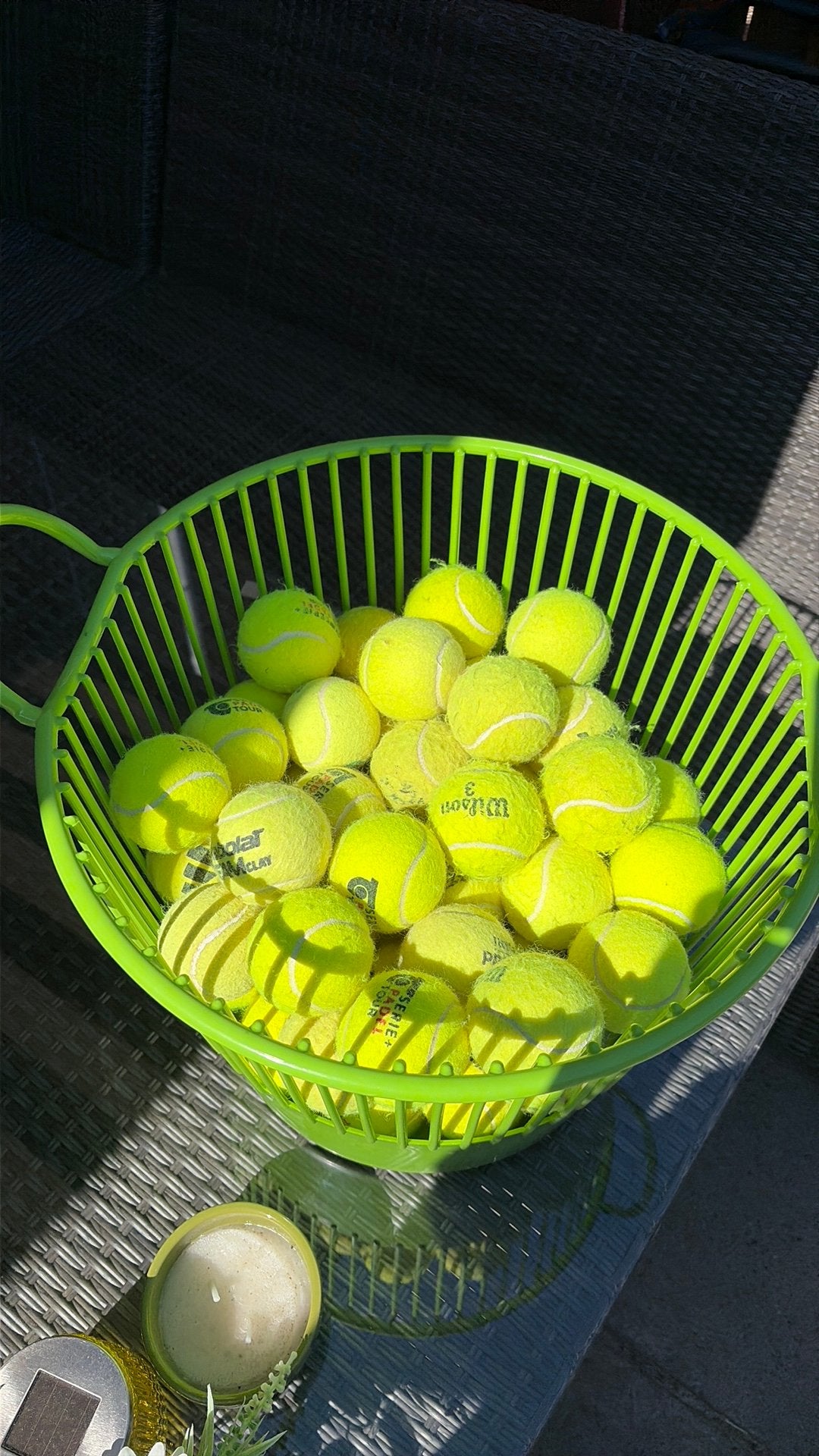 Tennisballen voor de hond 20 stuks, Ophalen of Verzenden, Gebruikt