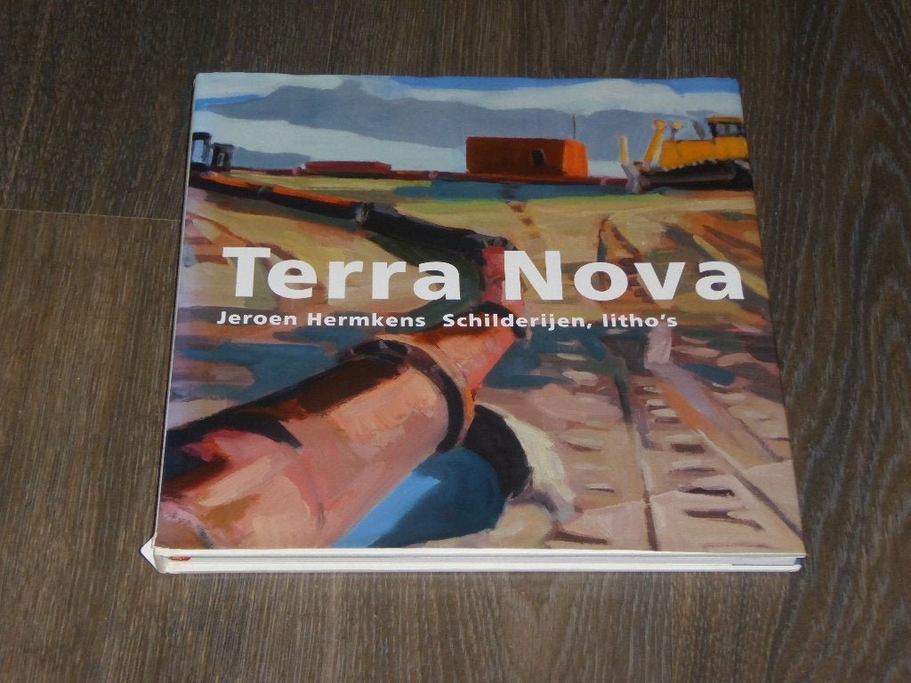 Terra Nova - Jeroen Hermkens Schilderijen,litho's, Verzenden, Zo goed als nieuw, Schilder- en Tekenkunst, Jeroen Hermkens