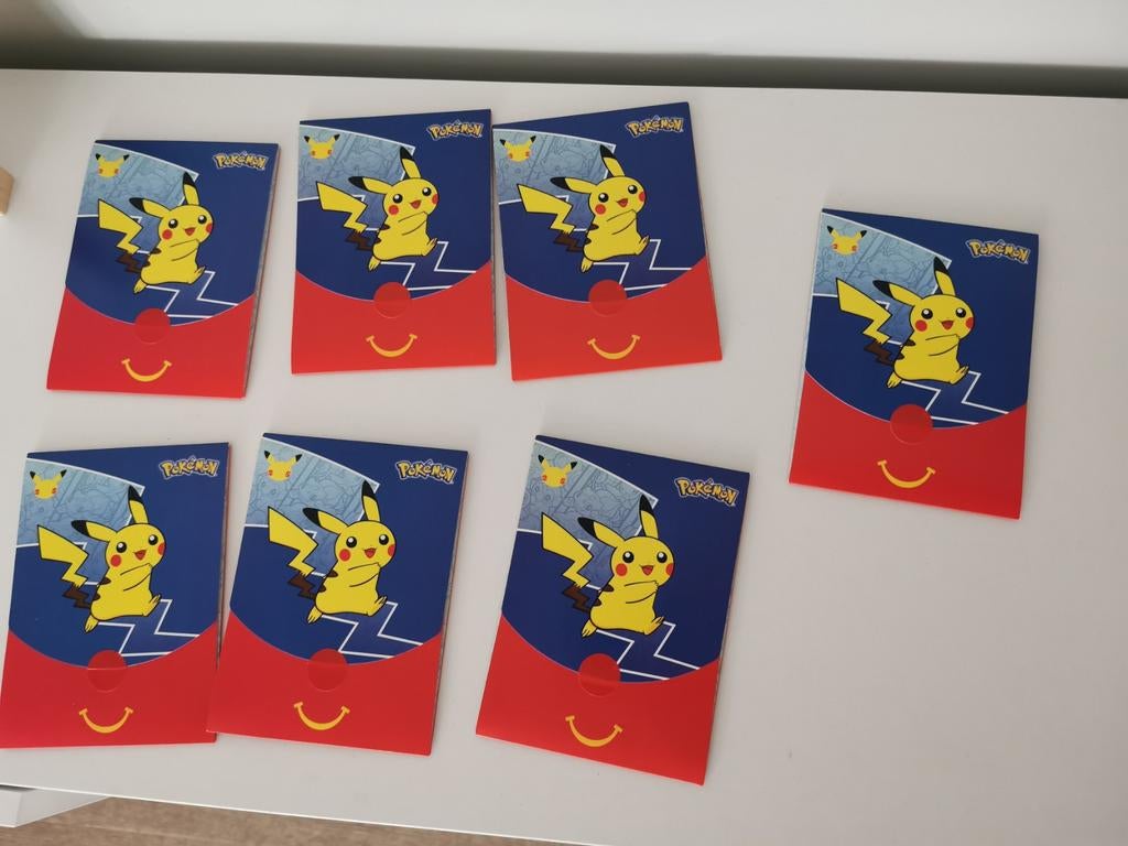 Pokemon 25th anniversary McDonald's McDonalds promo pack, Ophalen of Verzenden, Nieuw