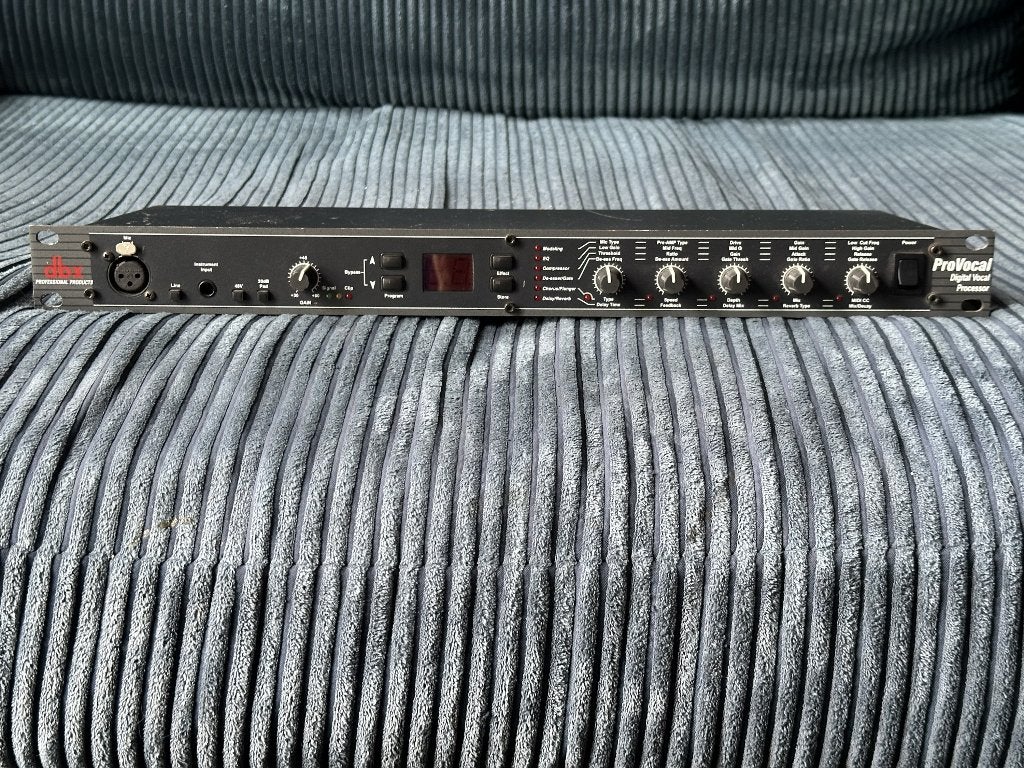 dbx ProVocal Digital Vocal Processor, Ophalen, Gebruikt, Reverb
