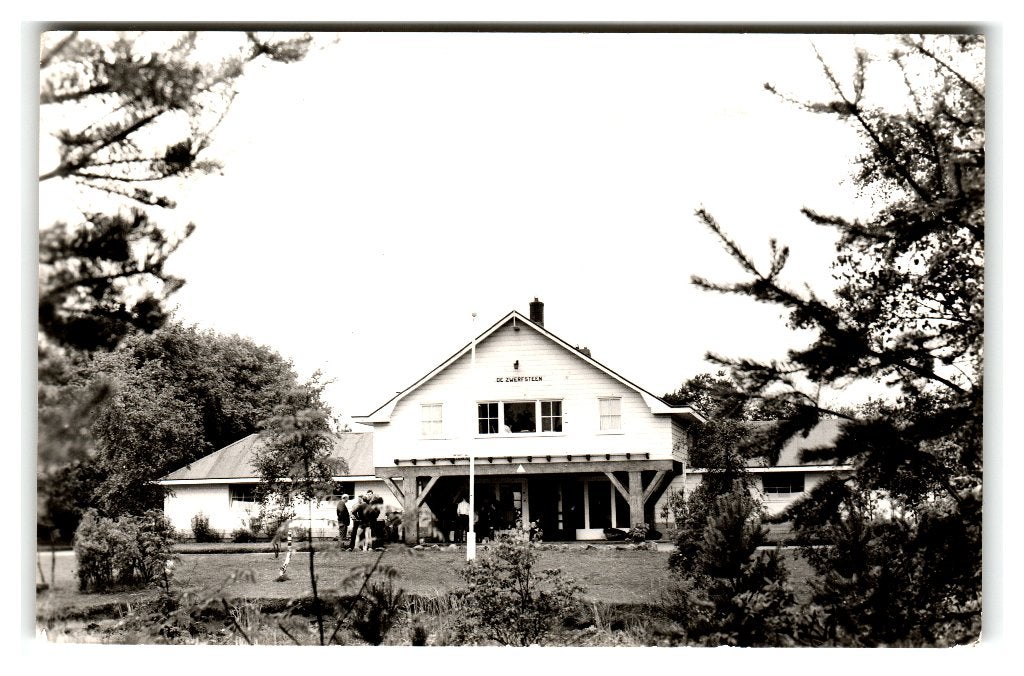 Roden, Jeugdherberg De Zwerfsteen, Verzenden, 1960 tot 1980, Gelopen, Drenthe