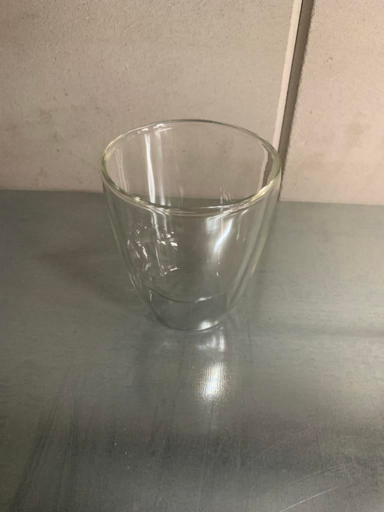 Dubbelwandig glas 300cc bodum doos x 6 stuks, Huis en Inrichting, Keuken | Servies, Glas of Glazen, Nieuw, Ophalen of Verzenden