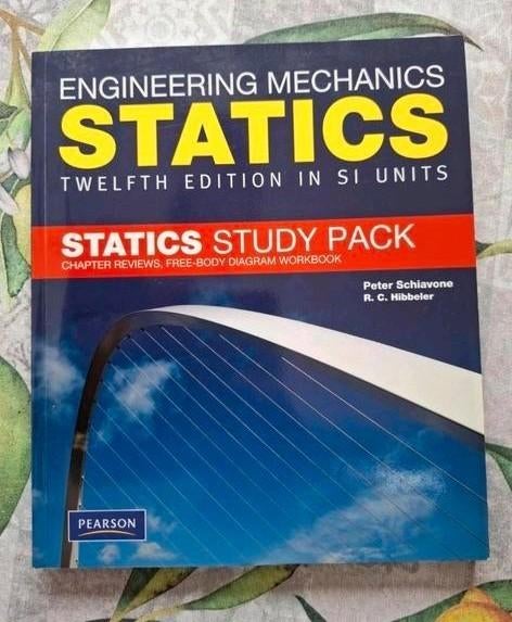 Engineering Mechanics Statics - Zeer goede staat, Ophalen of Verzenden, Gelezen, R.C. Hibbeler