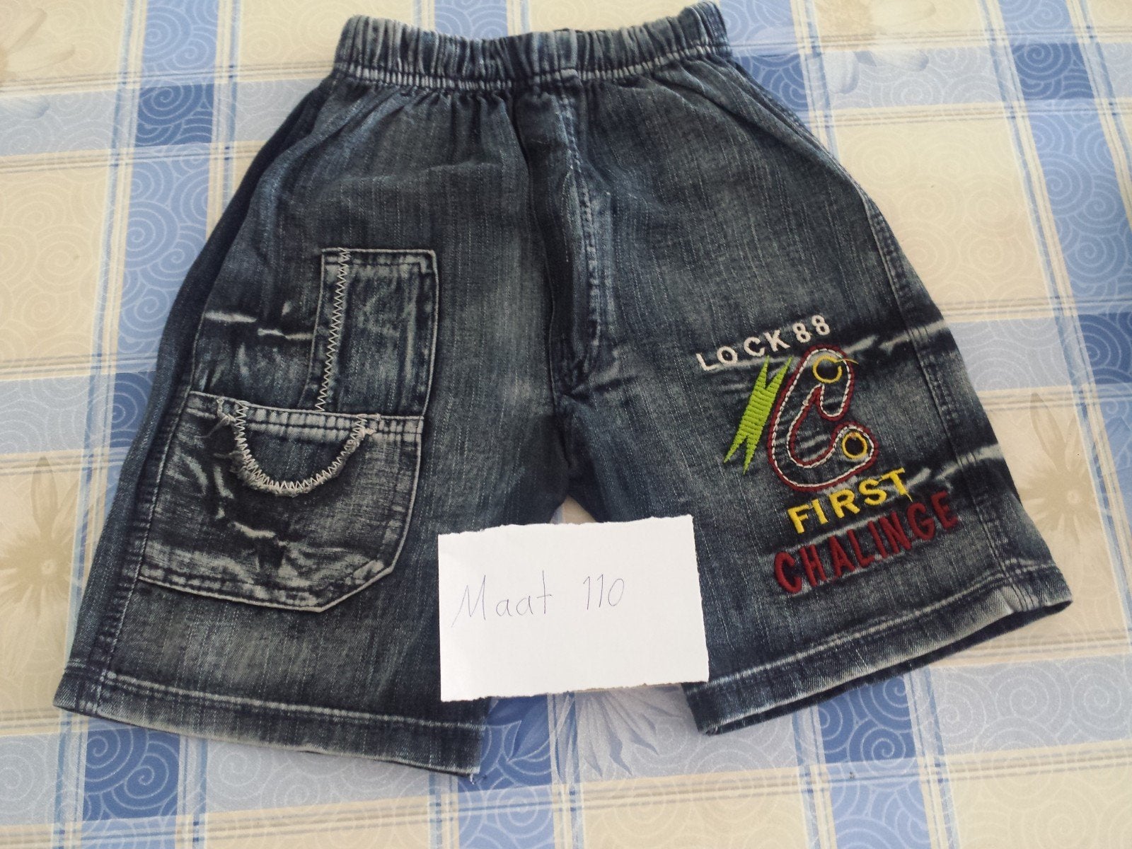 jongens korte broek maat 110, Ophalen of Verzenden, Zo goed als nieuw, Jongen, Broek