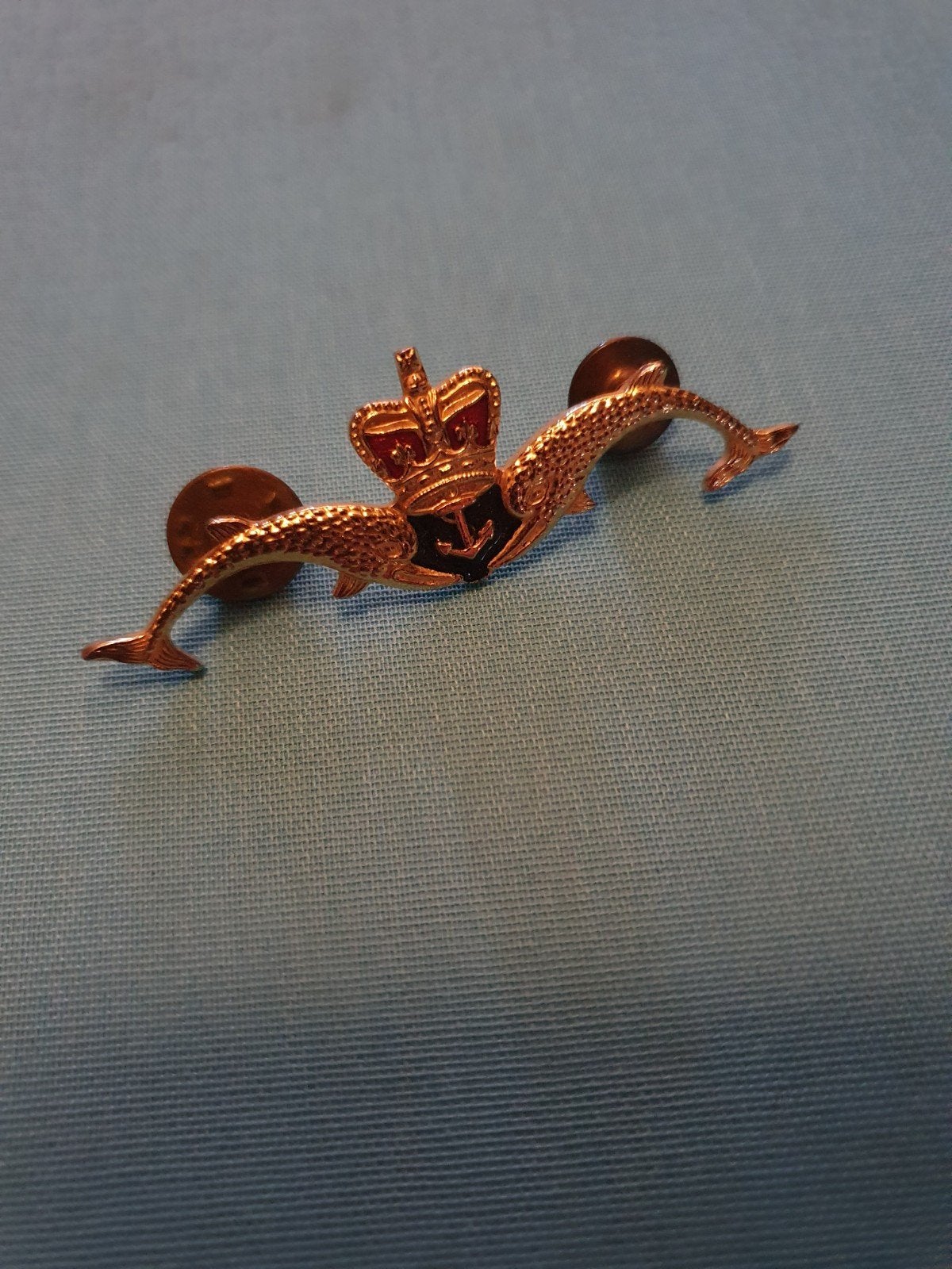 Britse Royal Navy onderzeeboot embleem, Verzamelen, Ophalen of Verzenden, Marine, Engeland, Embleem of Badge