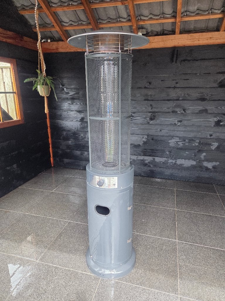 Terrasverwarmer/heater, Ophalen, Zo goed als nieuw, Gas, Vloer