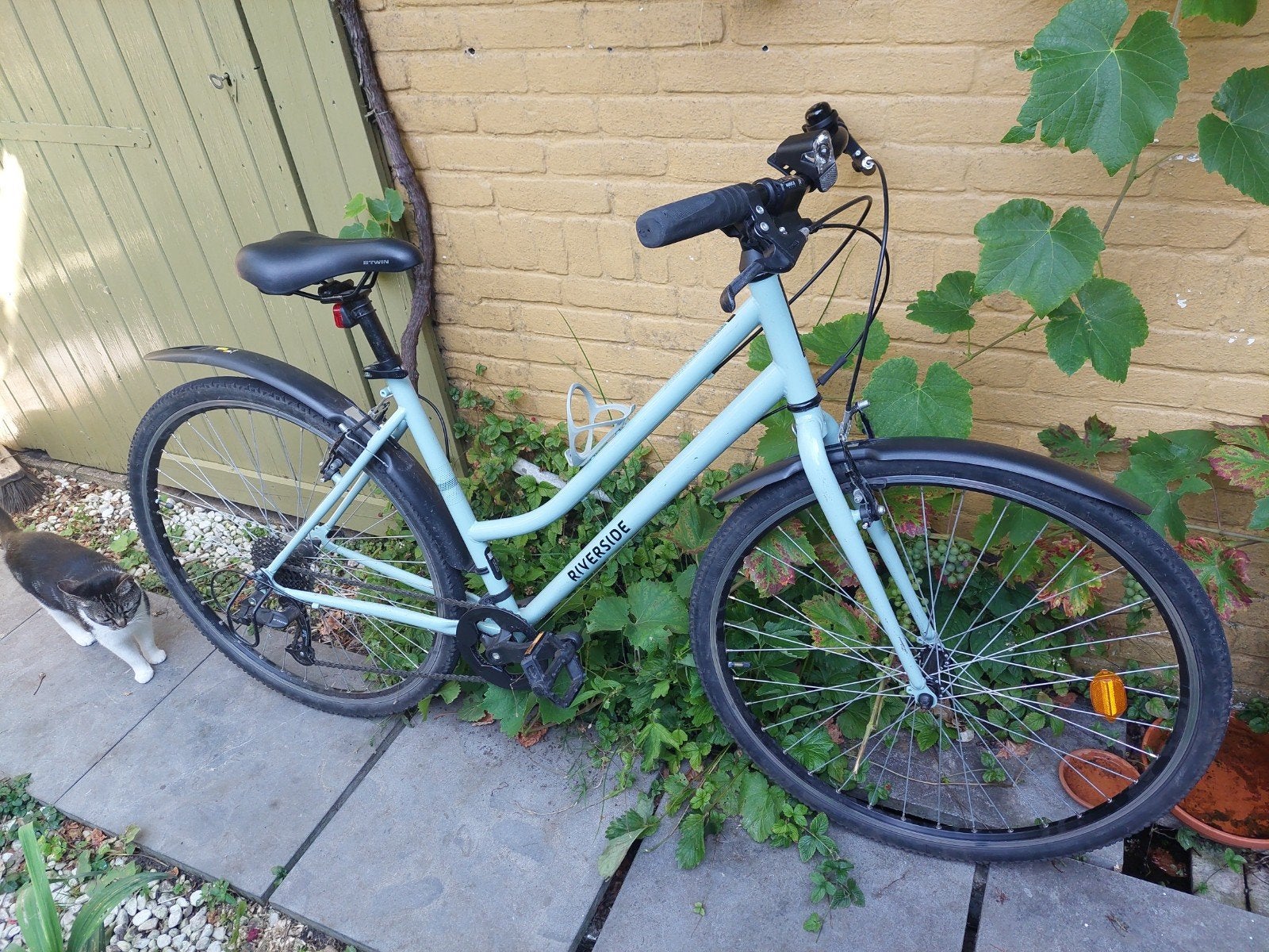 Riverside decathlon hybride fiets 120 28 inch, Ophalen, Zo goed als nieuw, Minder dan 10 versnellingen, Overige merken