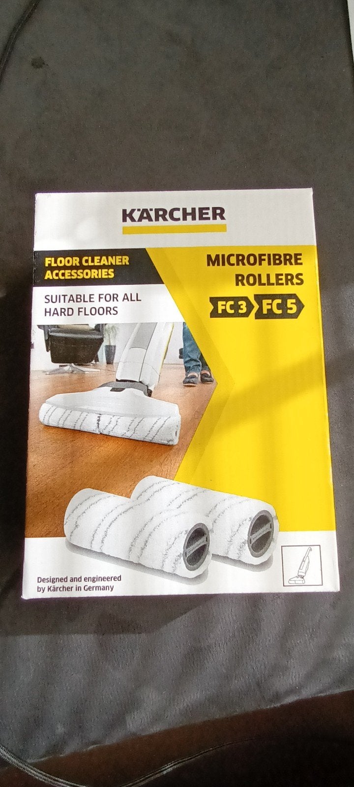 Kärcher Microvezel Rollers voor FC 3 en FC 5 Vloerreinigers, Ophalen of Verzenden