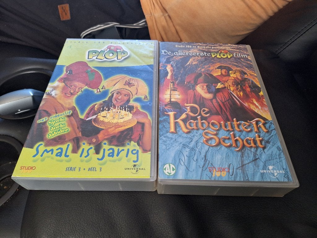 Kabouter plop videobanden, Ophalen, Zo goed als nieuw