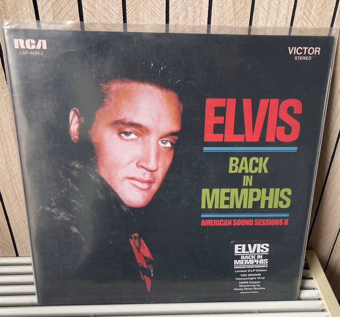 Elvis vinyl 2 lp back in memphis, Ophalen, Zo goed als nieuw, 12 inch
