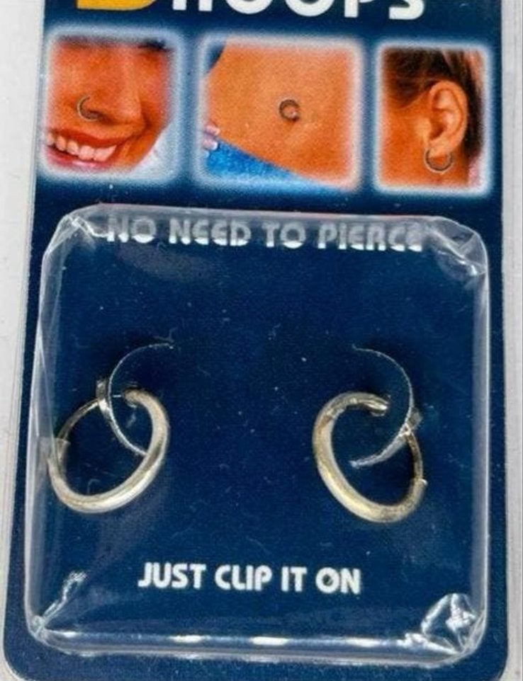 Clip-on Hoepel Oorbellen Goud/Zilver - Geen Piercing Nodig, Sieraden, Tassen en Uiterlijk, Piercings, Ophalen of Verzenden, Nieuw