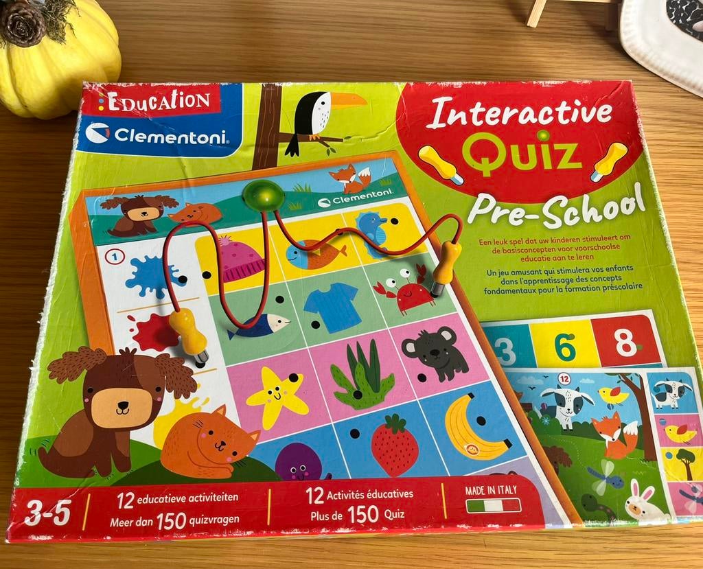 Educatief spel voor kleuters, Kinderen en Baby's, Speelgoed | Educatief en Creatief, Ophalen of Verzenden, Gebruikt