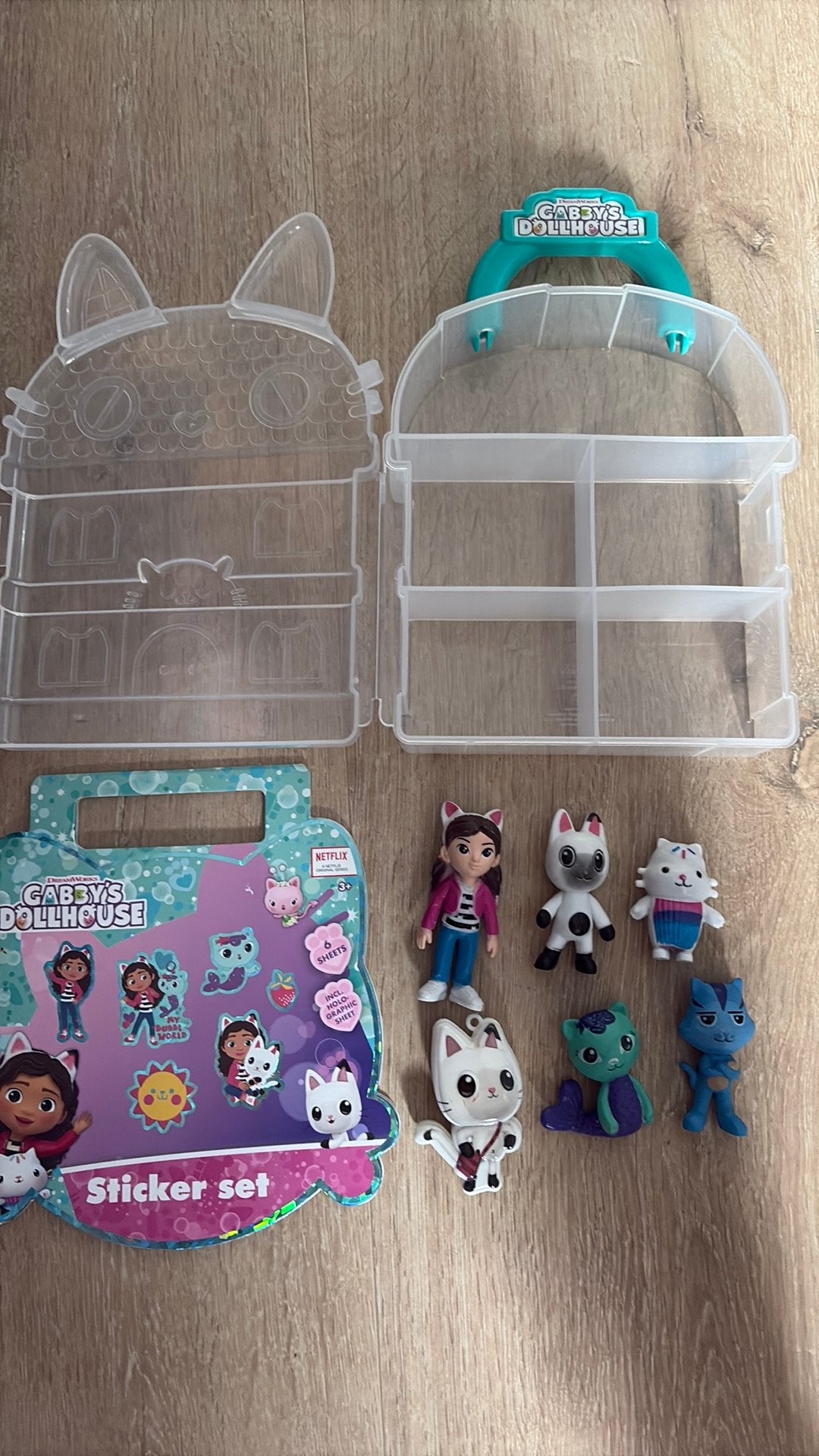 Gabby’s dollhouse poppetjes/stickers, Verzamelen, Ophalen of Verzenden, Zo goed als nieuw
